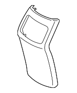 84680D3000YAK - Body: Rear Panel for Hyundai Image