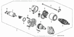 31202P2C004 - Engine: BOLT, SETTING for Honda Image