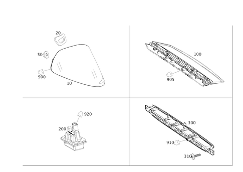 Rear Illumination for 2020 Mercedes-Benz S63 AMG #0