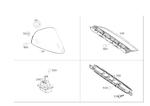 2229060048 - Electrical System: Rear Fog Lamp for Mercedes-Benz Image