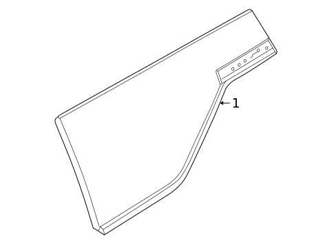 Glass & Hardware for 2026 Nissan Armada #0