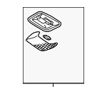 MR654340 - Body: Dome Lamp for Mitsubishi Image