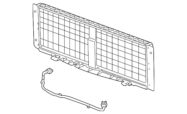 2024-2025 GM Radiator Shutter Assembly 60009132 | OEM Parts Online