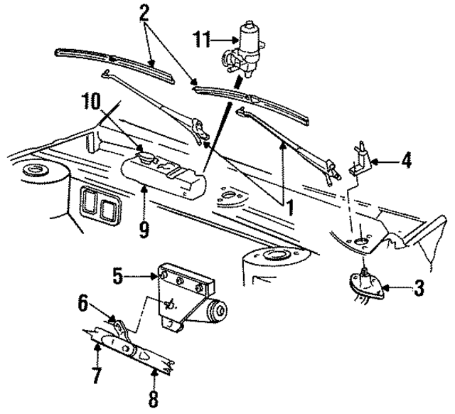 4334667 - Body: Blade Assembly for Mopar Image