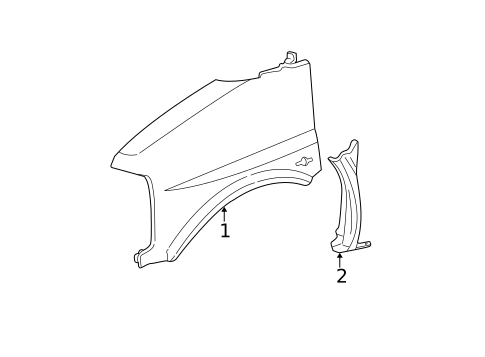 Fender & Components for 2017 GMC Savana 2500 #0