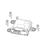 68492545AA - Electrical: Gateway Module for Mopar Image