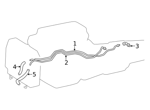 Trans Oil Cooler for 2006 Lexus LS430 #0