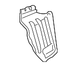 93823EA800 - : Mud Guard Bracket for Nissan Image