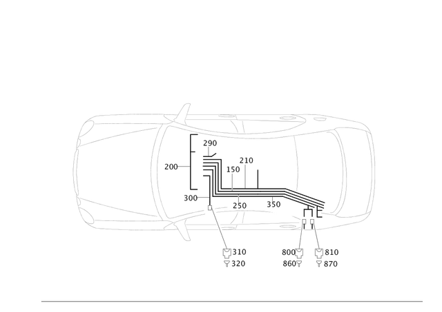 2114401706 - Electrical Equipment and Instruments: Wiring Harness for Mercedes-Benz: CLS500, CLS55 AMG, CLS550, CLS63 AMG, E320, E500, E55 AMG Image image