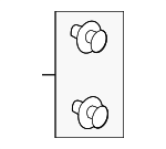 91560SZWJ01 - Body: Cowl Trim Clip for Honda: Accord, Civic, Clarity, CR-V, CR-Z, Fit, HR-V, Insight, Odyssey, Passport, Pilot, Ridgeline Image