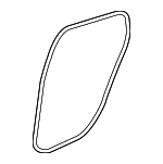72815TBAA01 - Body: Door Seal for Honda: Civic, Insight Image