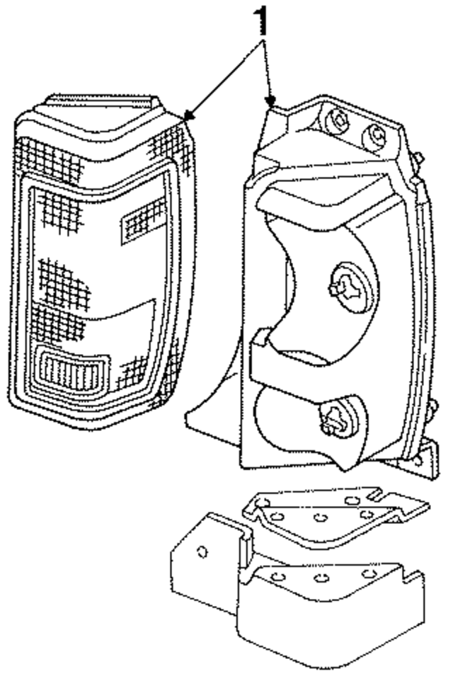 4399466 - Electrical: Tail Lamp Assembly for Mopar Image