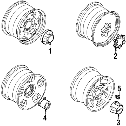 Covers & Trim for 1992 Isuzu Trooper #0