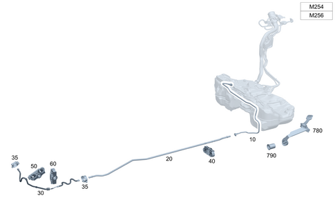 Fuel Lines for 2024 Mercedes-Benz CLE53 AMG #0