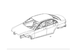2046002805 - Body-in-White: Body-in-White for Mercedes-Benz Image
