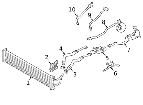 Oil Cooler for 2021 BMW M760i xDrive #0