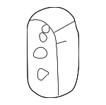 18215SEAJ01 - Exhaust: Exhaust System Hanger for Honda: Accord, CR-V, Odyssey Image