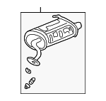 18030S9AA02 - : Muffler for Honda: CR-V Image