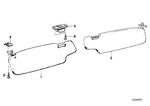 51161920063 - Vehicle Trim: Left Sun Visor for BMW Image