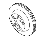 7L8615601G - Brakes: Rotor for Volkswagen: Touareg Image