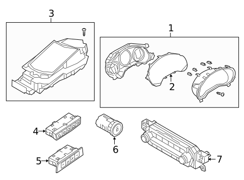 Driver Information Center for 2019 Mazda 3 #0
