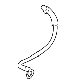 1761986 - Brakes: ACDelcoâ„¢ Brake Hydraulic Hose for Cadillac: XT5 | GMC: Acadia Image