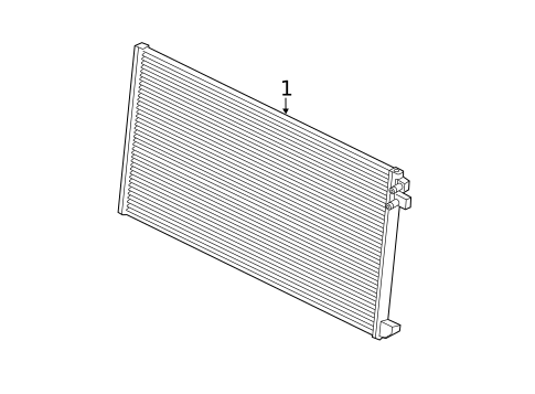Radiator & Components for 2017 Jaguar XE #2