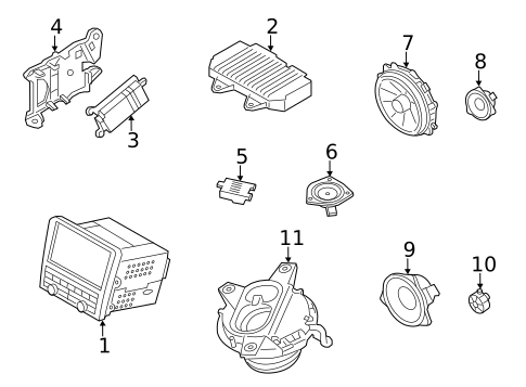 Sound System for 2013 Porsche 911 #0