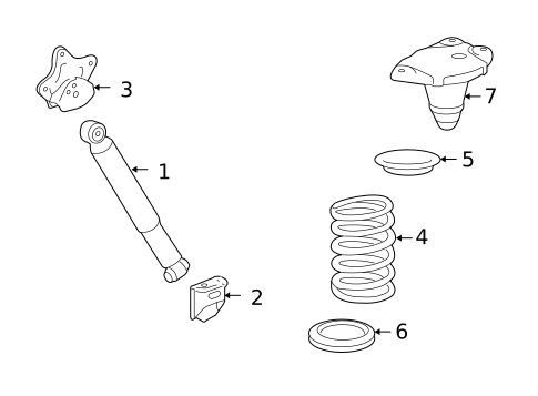 Shocks & Components for 2015 Lexus RX350 #0