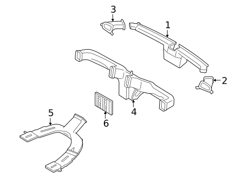Auxiliary Air Conditioner for 2006 Mercury Mariner #1