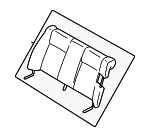 MR637432 - : Seat Back Assembly for Mitsubishi: Lancer Image