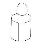 LR082539 - Engine: Engine Cover Ball Stud for Land Rover: Range Rover Velar Image