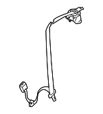 64681FG100JI - Electrical: Center Seat Belt for Subaru Image