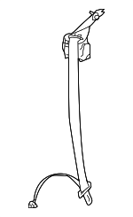 64660FG161AN - : Lap &amp; Shoulder Belt for Subaru Image