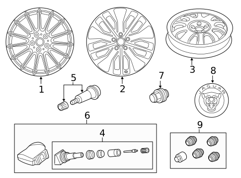 Wheels for 2020 Jaguar I-Pace #2