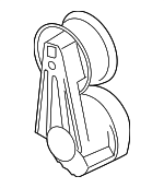C2C37057 - Cooling System: Tensioner for Jaguar Image