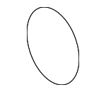 JUU500030 - HVAC: Center AC Line O-Ring for Land Rover: LR4, Range Rover Sport Image