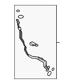 LR013852 - HVAC: 2010-2016 Land Rover LR4 - Front AC Line for Land Rover: LR4 Image