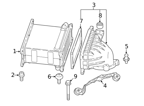 Intake for 2021 BMW M760i xDrive #1