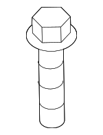 8801022000 - Body: Latch Assembly Bolt for Genesis: Electrified GV70, GV70 | Hyundai: Elantra, Genesis Coupe, Santa Cruz, Tucson Image