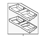 891002M250MAC - Body: Cushion Assembly for Hyundai: Genesis Coupe Image