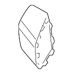 2010-2014 Toyota FJ Cruiser - Bumper Corner Cover (Right, Front)