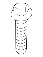KYG500380 - Electrical: Combo Lamp Assembly Bolt for Land Rover: Defender 110, Defender 130, Defender 90, Freelander, LR3, LR4, Range Rover, Range Rover Evoque, Range Rover Sport Image