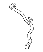 T4K8619 - : Outlet Hose for Jaguar: I-Pace Image