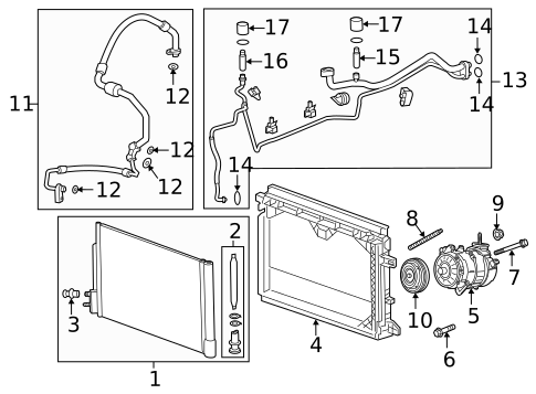 A/C Accumulator/Receiver Drier for 2025 Buick Enclave #3