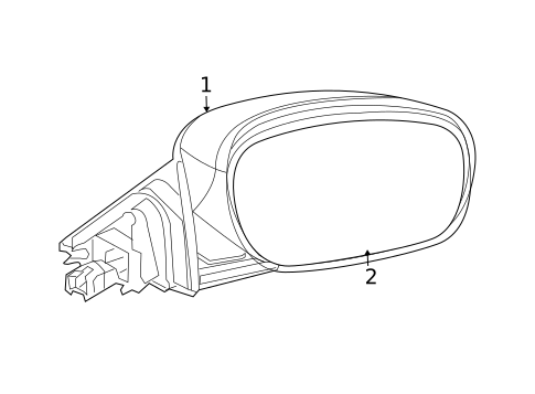 Outside Mirrors for 2006 Dodge Magnum #0