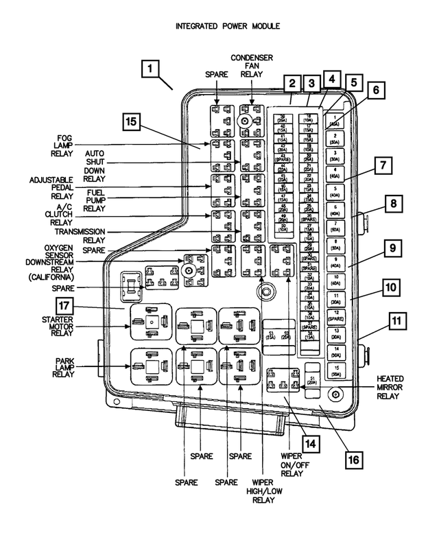 R8089322AG - Electrical: Totally Integrated Power Module, Remanufactured for Mopar Image image