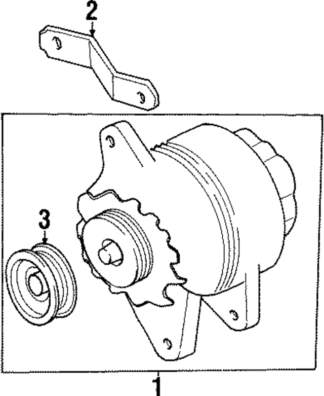 3746135600 - : Alternator Brace for Hyundai Image
