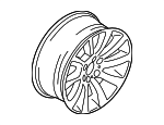 36116781274 - Suspension: Wheel, Alloy for BMW: 535i GT, 535i GT xDrive, 550i GT, 550i GT xDrive Image