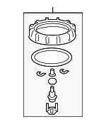 17052T2AL00 - Fuel System: Pressure Reg for Honda: Accord Image
